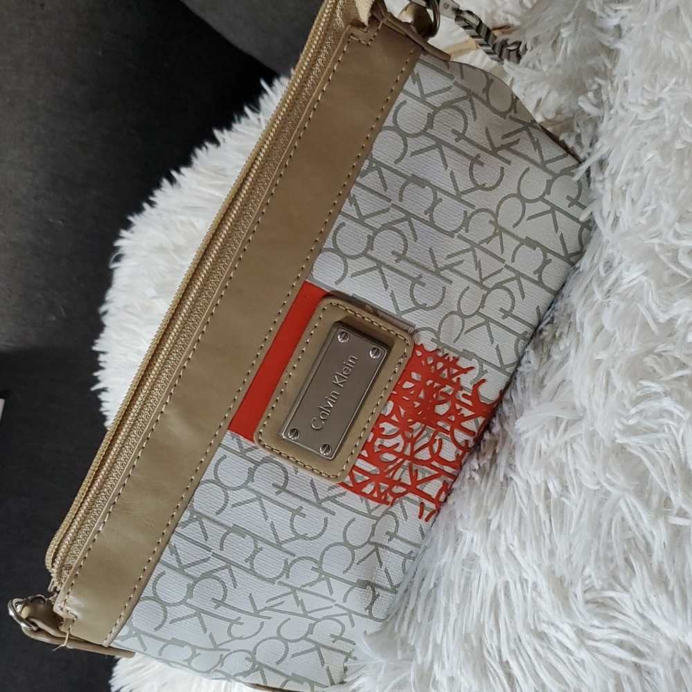 Calvin Klein Monogram Clutch